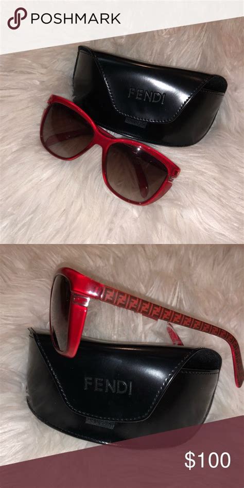 red and blue fendi sunglasses|authentic Fendi sunglasses.